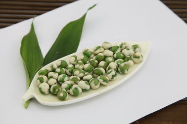 Sea Salt Flavour Roasted Coated Green Peas Snack OEM Snack Dengan Sertifikat BRC