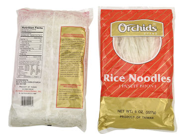 ORCHIDS Flat Rice Stick Noodles Rendah Lemak Aman Bahan Baku Rasa Menyegarkan