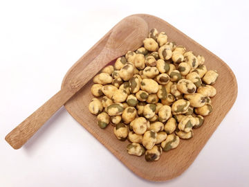 Makanan Ringan Kacang Kedelai yang Dilapisi Alami, BBQ Flavor Green Beans Snacks No Pigment