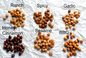 Cajun Cricky Chickpea Snack Crispy Taste Multiful Vitamins Good For Perut
