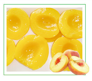 Peach Jelly Organic Canned Fruit, Tidak Ditambahkan Gula Kaleng Buah Untuk Bayi
