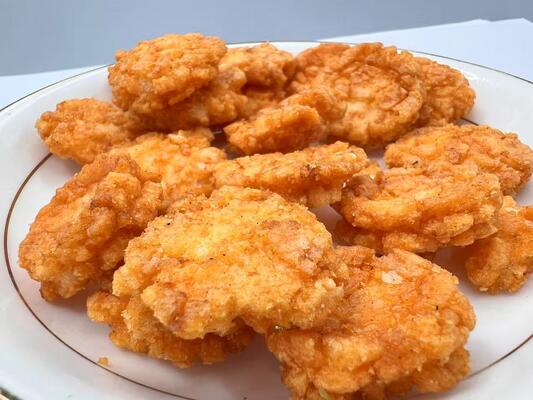 BBQ Pedas Keker Nasi Rasa Biasa dengan Masa Pelayaran 12 Bulan dan Renyah Tekstur Rice Keker Campuran