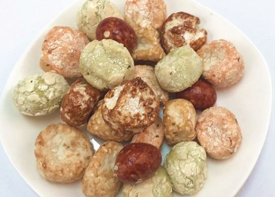 Wasabi Asin BBQ Dilapisi Kacang Camilan Kerupuk Roasted Mix Peanuts King Crackers