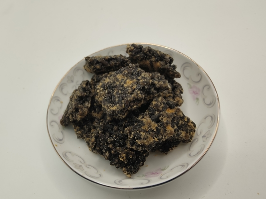 Pengecer Makanan Ringan Kerak Beras Hitam Pengemasan Logo Pribadi Melalui Pengiriman Laut