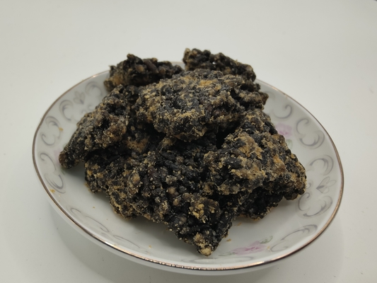 Pengecer Makanan Ringan Kerak Beras Hitam Pengemasan Logo Pribadi Melalui Pengiriman Laut