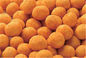 Warna Kuning Dilapisi Pedas Dilapisi Kerupuk Kacang Sehat Bahan Baku Aman