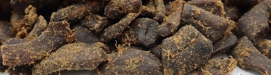Vegan Teriyaki Jamur Jerky Snacks Retailer Packing Logo Pribadi Pengiriman Di Laut