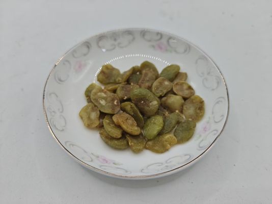 Black Gold Bawang Putih Infused Emerald Broad Bean Chips
