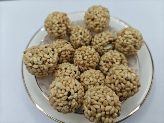 Kemasan Massal Bola Nasi Kacang Tinggi Protein