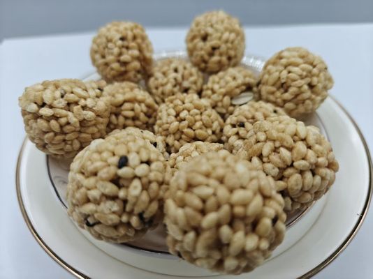 Kemasan Massal Bola Nasi Kacang Tinggi Protein