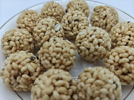 Kemasan Massal Bola Nasi Kacang Tinggi Protein