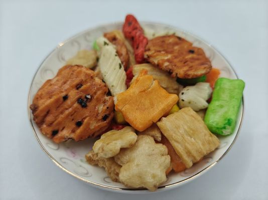 Campuran Rice Crackers Variety Pack Packaging Bulk Pengemasan