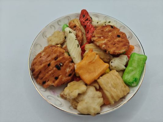 Campuran Rice Crackers Variety Pack Packaging Bulk Pengemasan