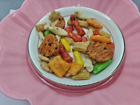 Original Customized Aroma Campuran Keker Nasi Variety Pack Bulk Packaging Dengan Bahan Minyak