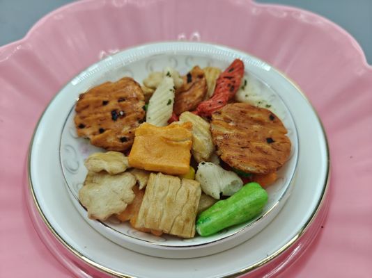 Original Customized Aroma Campuran Keker Nasi Variety Pack Bulk Packaging Dengan Bahan Minyak