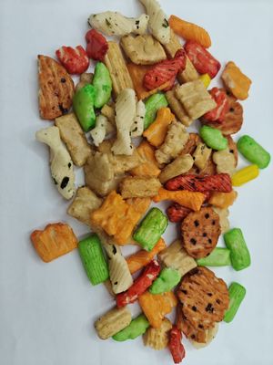 Original Customized Aroma Campuran Keker Nasi Variety Pack Bulk Packaging Dengan Bahan Minyak