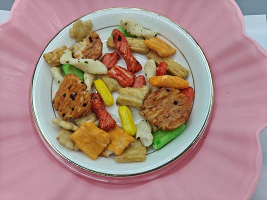 Original Customized Aroma Campuran Keker Nasi Variety Pack Bulk Packaging Dengan Bahan Minyak