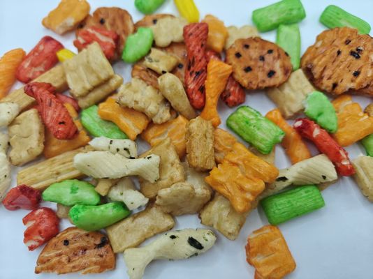 Original Customized Aroma Campuran Keker Nasi Variety Pack Bulk Packaging Dengan Bahan Minyak