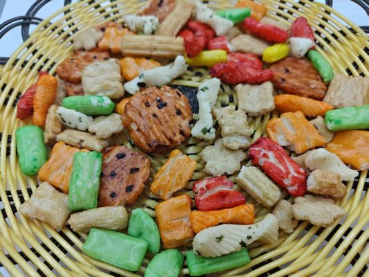 Original Customized Aroma Campuran Keker Nasi Variety Pack Bulk Packaging Dengan Bahan Minyak