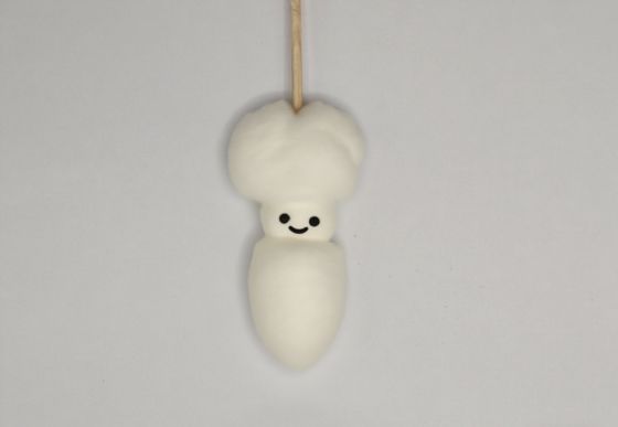 BBQ Bentuk Marshmallow Api Kamp S'mores Rasa Vanilla Gelatin Gratis Party Treats