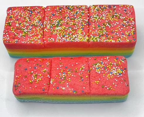 Marshmallow Dreamcake Rainbow Swirls – Ekstra Kenyal, Super Lembut & 100% Kebahagiaan Gula