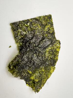 Camilan Rumput Laut Panggang dengan Rasa Garam Laut - Camilan Sehat Bebas Gluten dan Rendah Lemak