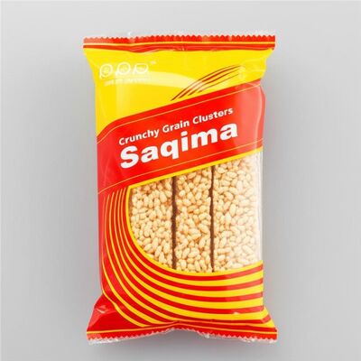 Bergizi Panggang Renyah Renyah Kluster Biji Saqima Campuran Makanan ringan Sehat