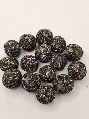 Lima Black Sesame & Peanut Crunchy Bars - Black Sesame, Black Wolfberry, Black Bean, Black Mulberry, Black Rice Blend