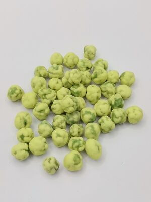 Camilan Kacang Kedelai Kacang Hijau Wasabi dengan Umur Simpan Panjang, Bersertifikat HACCP/BRC/KOSHER/HALAL dan Dipanggang dengan Lembut