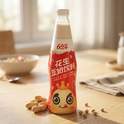 Minuman Susu Kedelai Kacang dengan Nutrisi Dual-Grain dan Bahan Premium dalam Formula Bersih & Sehat
