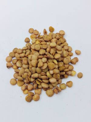 Makanan ringan Edamame Berlapis Buffalo dengan Rasa Buffalo yang Bold, Edamame dengan Kerang Renyah, dan Protein Tanaman yang Tinggi