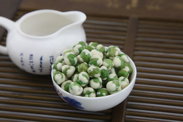 Vegan Full Natural Coated Green Peas Snack Rasa Bawang Putih Renyah