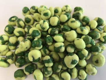 Rasa Wasabi Kuning Panggang Dilapisi Kacang Hijau BRC HACCP Bersertifikat Mustard Sehat Alami Makanan Ringan Makanan Ringan
