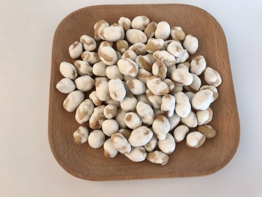 Fitokimia / Vitamin / Mineral Kacang Kedelai Makanan Ringan Dilapisi Wasabi Nutrisi lengkap Layanan OEM tas pengecer yang tersedia