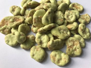 Makanan Ringan Kacang Fava Pertanian Pedas, Kacang Fava Kering Rasa Wasabi Wasabi