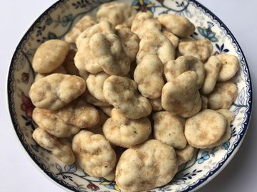 Bahan Baku Camilan Kacang Fava, Kacang Fava Renyah Panggang Rendam Rasa Asin