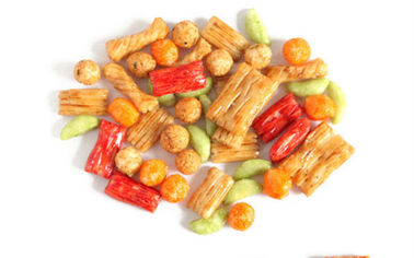 Ukuran Sieve Pretzel Cracker Mix Crispy Taste No Food Warna Gaya Jepang