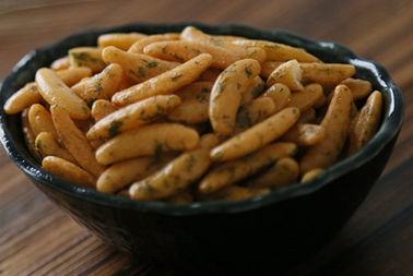 Rumput Laut Wasabi Flavour Crescent Bentuk Kocokan Panggang Kerupuk Campur Japanese Sancks