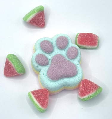 Sweetie Paws & Tiny Melon Giggles – Campuran Permen Kaki Kucing yang Menggemaskan & Semangka Mini