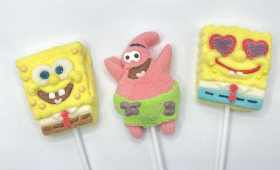 Spongebob's Bikini Bottom Sea-Squeeze Chewy Delight Gummies: Menampilkan Patrick Star