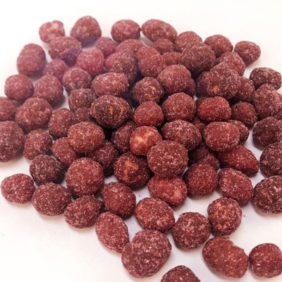 Makanan Cemilan Ubi Jalar Ungu Dilapisi Kacang Panggang Renyah dan Renyah dengan Sertifikasi KOSHER/BRC/HALAL/HACCP