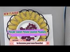 Kacang-kacangan berlapis kentang manis ungu renyah